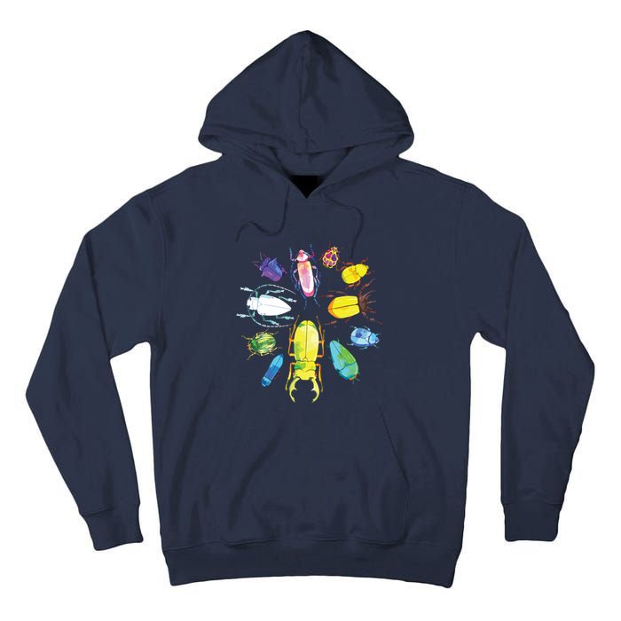 Fun Cute Bugs Insects Beetles Bug Catcher Tall Hoodie