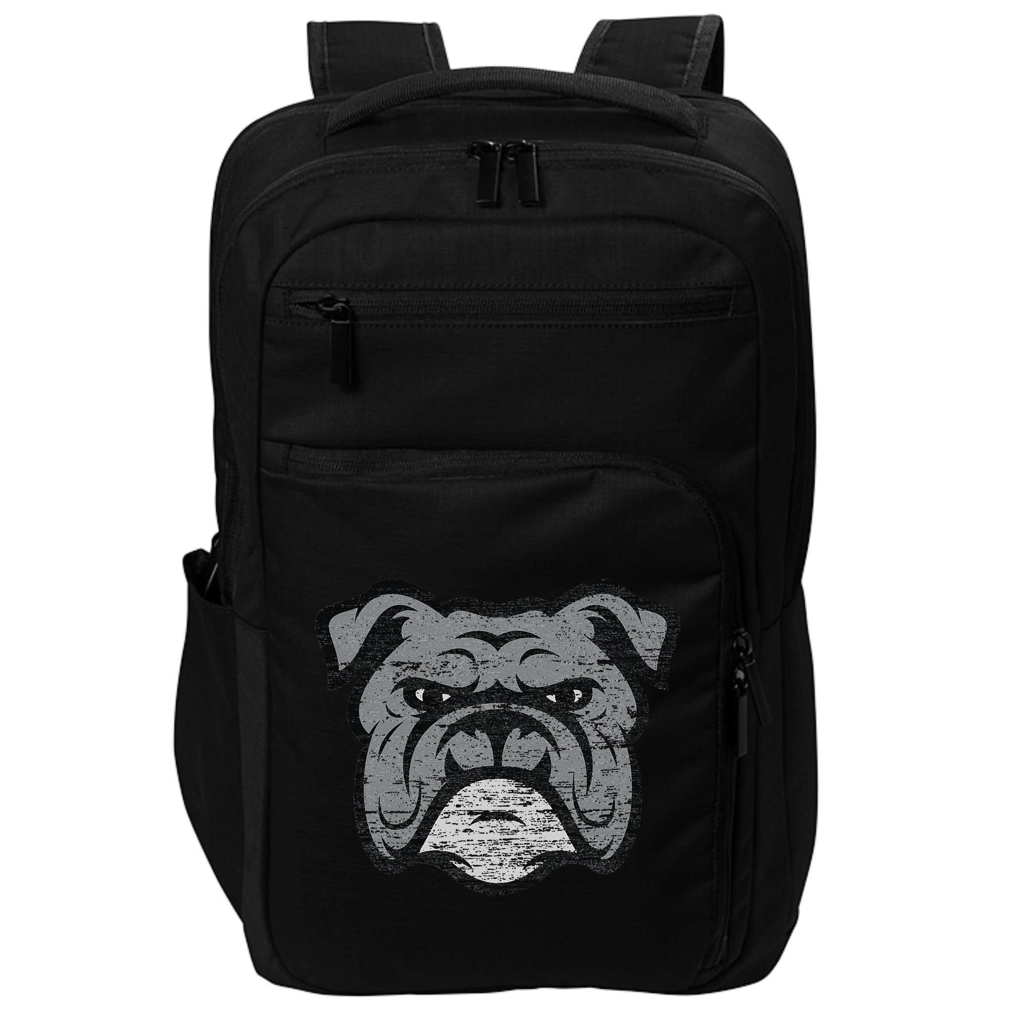 Funny Cool Bulldog Dog Lover Gifts Idea Impact Tech Backpack