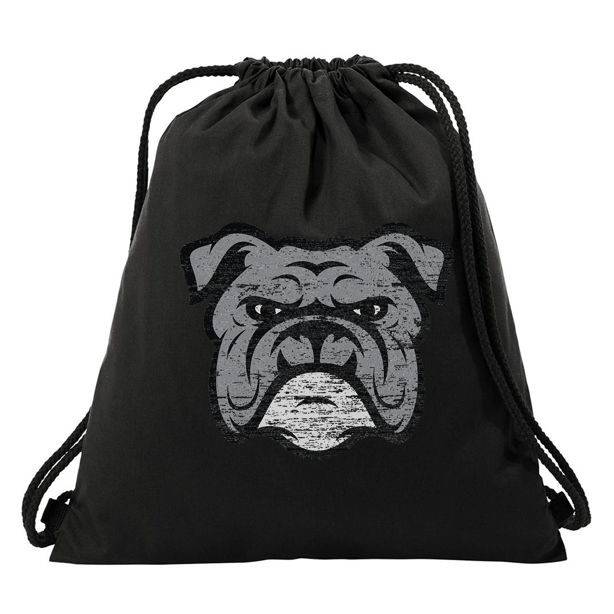 Funny Cool Bulldog Dog Lover Gifts Idea Drawstring Bag