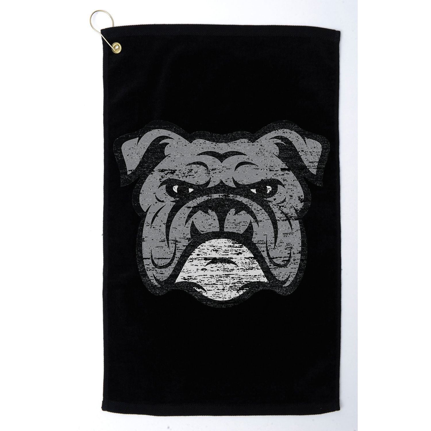 Funny Cool Bulldog Dog Lover Gifts Idea Golf Towel