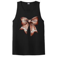 Fall Coquette Bow Football PosiCharge Competitor Tank