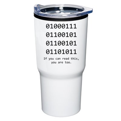 Funny Computer Binary Code Programmer Developer Geek Gift Tumbler
