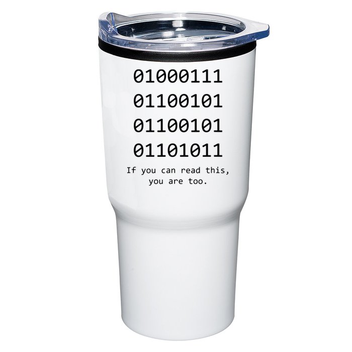 Funny Computer Binary Code Programmer Developer Geek Gift Tumbler