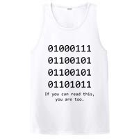 Funny Computer Binary Code Programmer Developer Geek Gift PosiCharge Competitor Tank