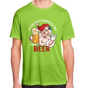 Funny Christmas Beer Meme For Ugly Christmas Beer Funny Gift Adult ChromaSoft Performance T-Shirt