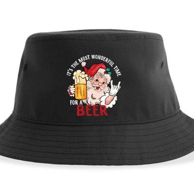 Funny Christmas Beer Meme For Ugly Christmas Beer Funny Gift Sustainable Bucket Hat
