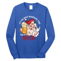 Funny Christmas Beer Meme For Ugly Christmas Beer Funny Gift Long Sleeve Shirt