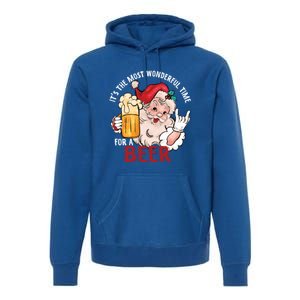 Funny Christmas Beer Meme For Ugly Christmas Beer Funny Gift Premium Hoodie