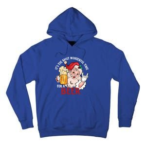 Funny Christmas Beer Meme For Ugly Christmas Beer Funny Gift Tall Hoodie