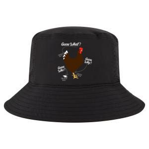 Funny Chicken Butt Guess Why Farm Farming Hens Roaster Cool Comfort Performance Bucket Hat