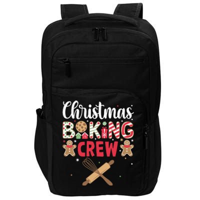 Funny Christmas Baking Crew Baking Christmas Cookie Impact Tech Backpack