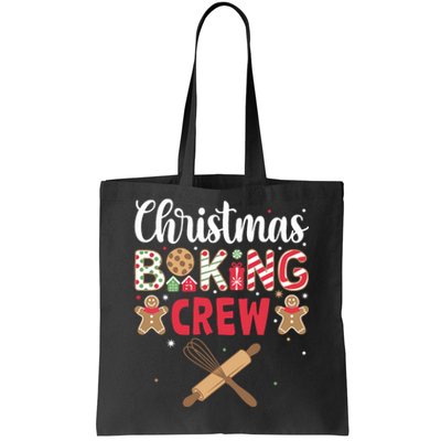 Funny Christmas Baking Crew Baking Christmas Cookie Tote Bag