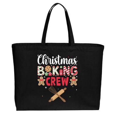 Funny Christmas Baking Crew Baking Christmas Cookie Cotton Canvas Jumbo Tote