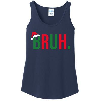 Funny Christmas Bruh Xmas Bruh Ladies Essential Tank