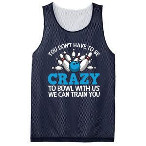 Funny Crazy Bowling Gift Bowlers Ten Pin Players Men Women Mesh Reversible Basketball Jersey Tank