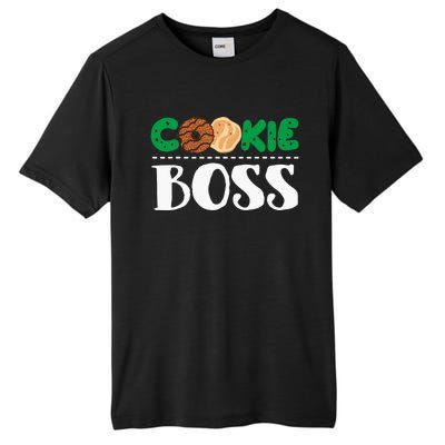 Funny Cookie Boss Girl Troop Leader Family Matching Tall Fusion ChromaSoft Performance T-Shirt