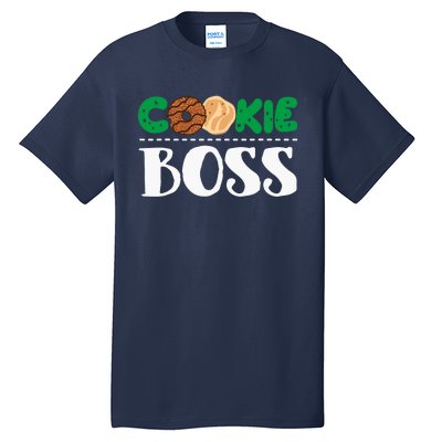 Funny Cookie Boss Girl Troop Leader Family Matching Tall T-Shirt