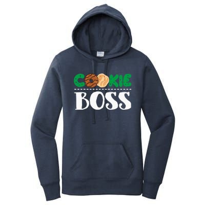 Funny Cookie Boss Girl Troop Leader Family Matching Women's Pullover Hoodie