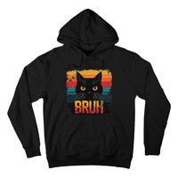 Funny Cat Bruh For Ns Meme Graphic Hoodie