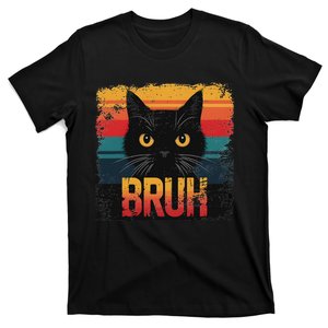 Funny Cat Bruh For Ns Meme Graphic T-Shirt