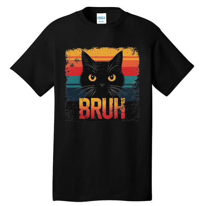 Funny Cat Bruh For Ns Meme Graphic Tall T-Shirt