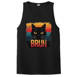 Funny Cat Bruh For Ns Meme Graphic PosiCharge Competitor Tank