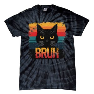 Funny Cat Bruh For Ns Meme Graphic Tie-Dye T-Shirt