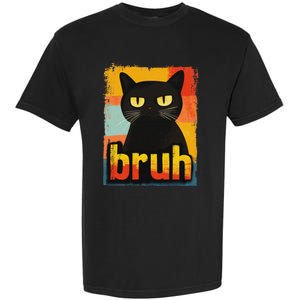 Funny Cat Bruh For Ns Women Meme Graphic Garment-Dyed Heavyweight T-Shirt