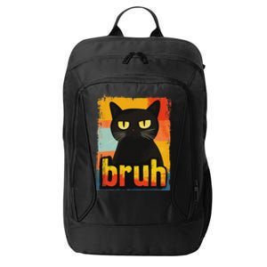 Funny Cat Bruh For Ns Women Meme Graphic City Backpack