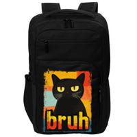 Funny Cat Bruh For Ns Women Meme Graphic Impact Tech Backpack