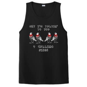 Four Calling Birds Funny Twelve Days Of Christmas Gift PosiCharge Competitor Tank