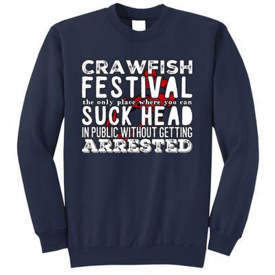 Funny Crawfish Boil Festival Sweatshirt