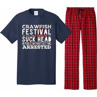 Funny Crawfish Boil Festival Pajama Set