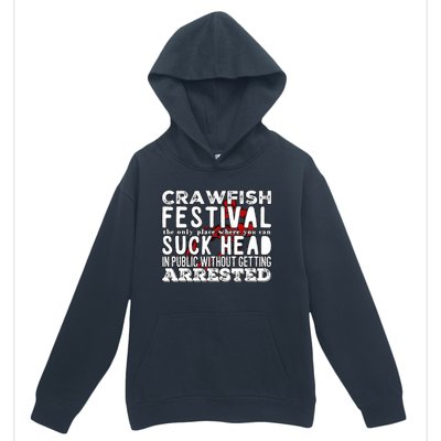 Funny Crawfish Boil Festival Urban Pullover Hoodie