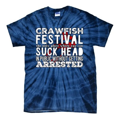 Funny Crawfish Boil Festival Tie-Dye T-Shirt