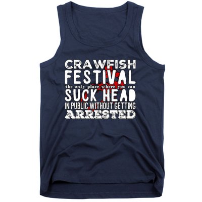 Funny Crawfish Boil Festival Tank Top