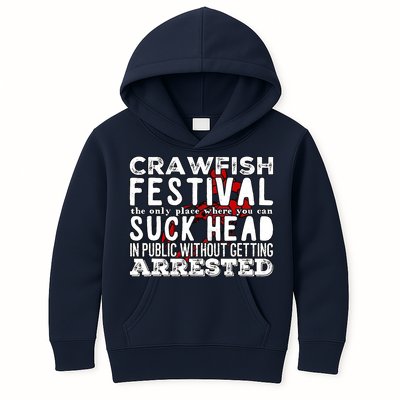 Funny Crawfish Boil Festival Kids Hoodie