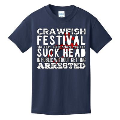 Funny Crawfish Boil Festival Kids T-Shirt