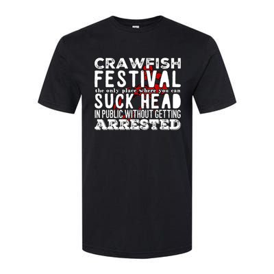 Funny Crawfish Boil Festival Softstyle CVC T-Shirt