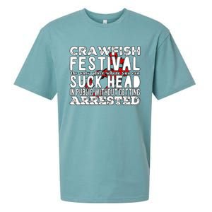 Funny Crawfish Boil Festival Sueded Cloud Jersey T-Shirt