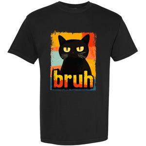 Funny Cat Bruh For Ns Women Meme Graphic Garment-Dyed Heavyweight T-Shirt