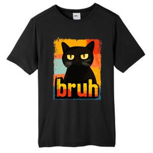 Funny Cat Bruh For Ns Women Meme Graphic Tall Fusion ChromaSoft Performance T-Shirt