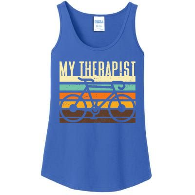 Funny Cycling Bicycle Ladies Essential Tank