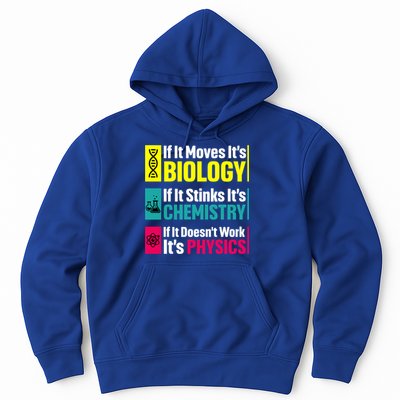 Funny Chemistry Biology Physics Nerd Funny Science Humor Gift Hoodie