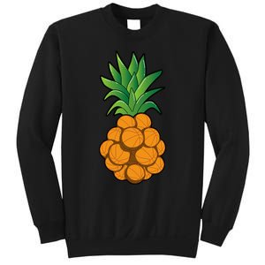 funny cool basketball pineapple design cool Sweatshirt