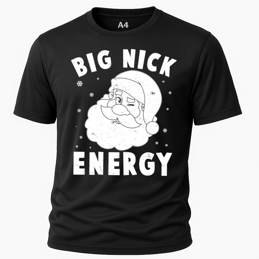 Funny Christmas Big Nick Energy Santa Claus Performance Shirt