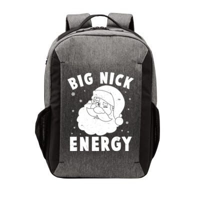 Funny Christmas Big Nick Energy Santa Claus Vector Backpack