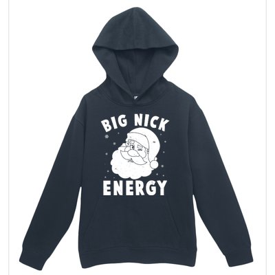 Funny Christmas Big Nick Energy Santa Claus Urban Pullover Hoodie