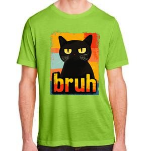 Funny Cat Bruh For Teen Meme Graphic Gift Adult ChromaSoft Performance T-Shirt