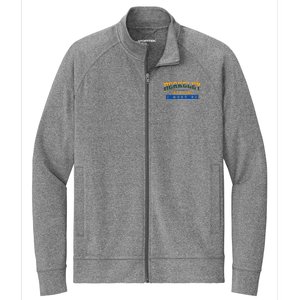 Funny California Berkeley Road Trip Travel Vacation Traveler Stretch Full-Zip Cadet Jacket